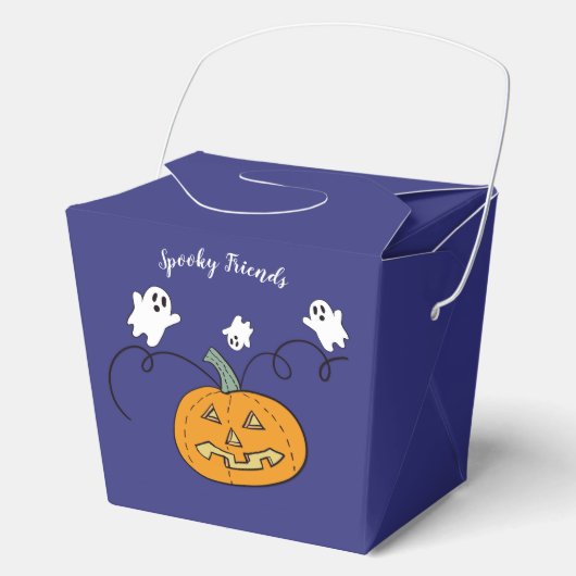 "Spooky Friends Treat Box" Geschenkschachtel (Vorderseite)
