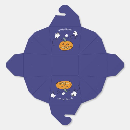 "Spooky Friends Treat Box" Geschenkschachtel (Ungeklappt)