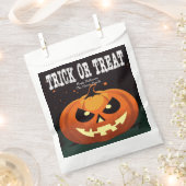 Spooky Fun Evil Pumpkin Trick oder Trete Geschenktütchen (Ausgeschnitten)