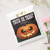 Spooky Fun Evil Pumpkin Trick oder Trete Geschenktütchen (Versiegelt)