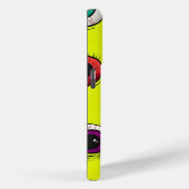 Spooky & Fun Eyeball Pattern iPhone Case (Rückseite / Rechts)