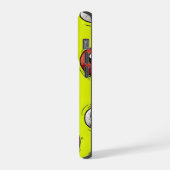 Spooky & Fun Eyeball Pattern iPhone Case Hülle (Linke Seite)