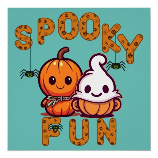 Spooky Fun Friends Poster (Vorderseite)
