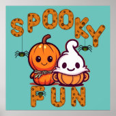 Spooky Fun Friends Poster (Vorne)