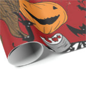 Spooky Fun Halloween Geschenkpapier (Rolleneckpunkt)