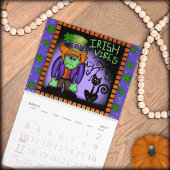 Spooky Fun Halloween Monatliche Inspirivität Jahr Kalender