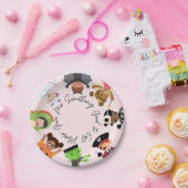 Spooky Fun Halloween Paper Teller, 7" Pappteller (Party)