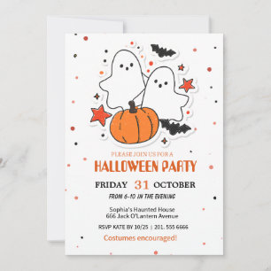 Spooky Fun Halloween Party Einladung
