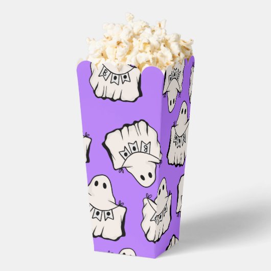 Spooky & Fun Halloween Popcorn Geschenkschachtel (Geplatzt)