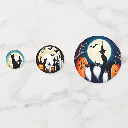 Spooky Fun Halloween Table Confetti Konfetti (Rückseiten)