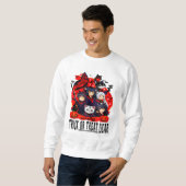 Spooky Fun mit Neko Shogun Cats Sweatshirt (Vorne ganz)