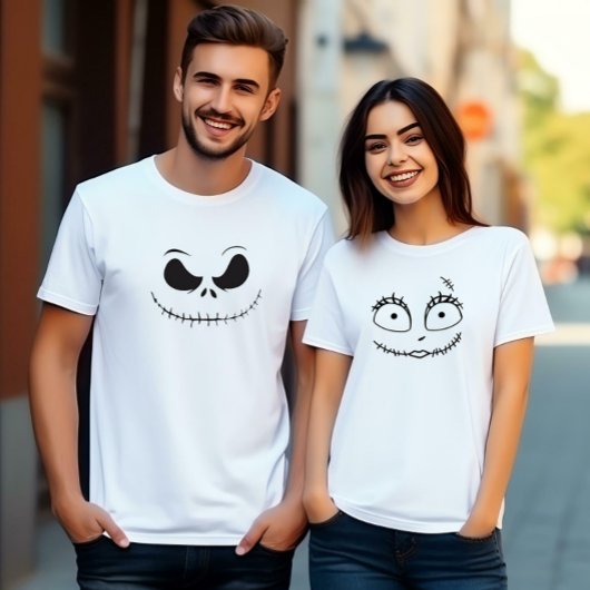 Spooky Fun Skeleton Face Sweatshirt