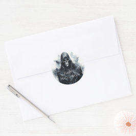 Spooky Fun Spekter Runder Aufkleber