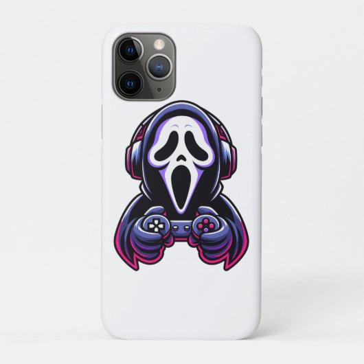 Spooky Gaming – Halloween-Gamer-Geist-Controller D Case-Mate iPhone Hülle (Rückseite)