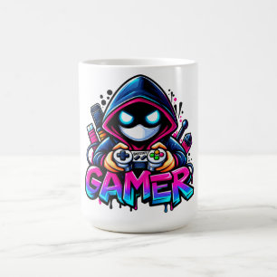 Spooky Gaming – Halloween-Gamer-Geist-Controller D Kaffeetasse