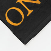 Spooky Gans auf dem losen Halloween Honk Witch des Fleecedecke (Ecke)