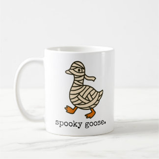 Spooky Gänse Tasse, Alberne Mama Kaffeetasse