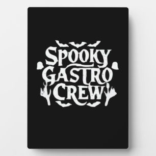 Spooky Gastro Crew Gastro Krankenschwester Hallowe Fotoplatte