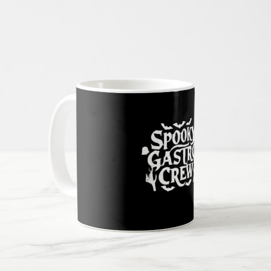 Spooky Gastro Crew Gastro Nurse Halloween Classic Kaffeetasse (Vorderseite Links)