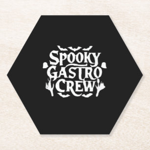 Spooky Gastro Crew Gastro Nurse Halloween Classic Untersetzer