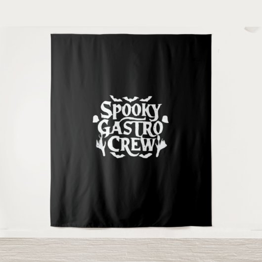 Spooky Gastro Crew Gastro Nurse Halloween Classic Wandteppich (Vorderseite)