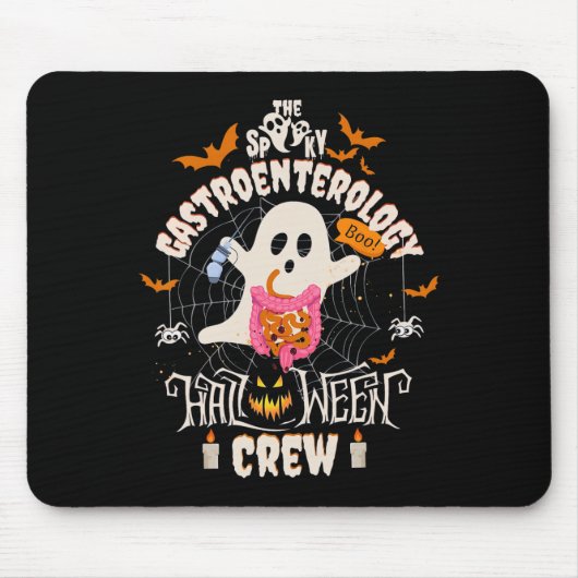 Spooky Gastroenterology Halloween Crew Endo Tech G Mousepad (Vorne)