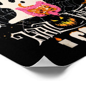 Spooky Gastroenterology Halloween Crew Endo Tech G Poster (Ecke)