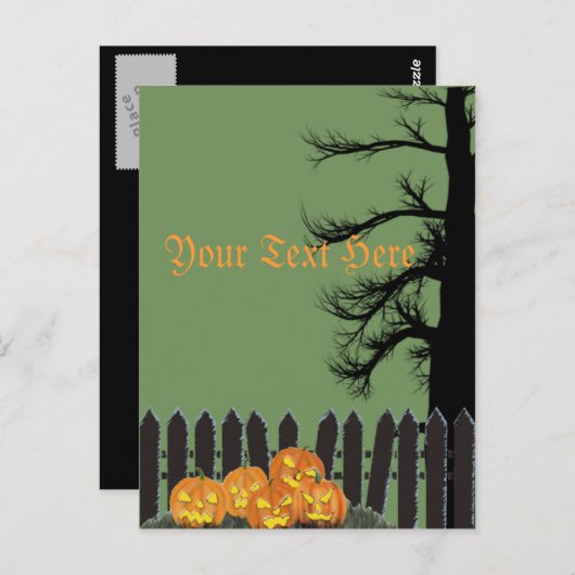 Spooky Gateway Postkarte (Vorne/Hinten)