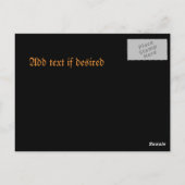 Spooky Gateway Postkarte (Rückseite)