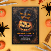 Spooky Geburtstagsparty Halloween Einladung