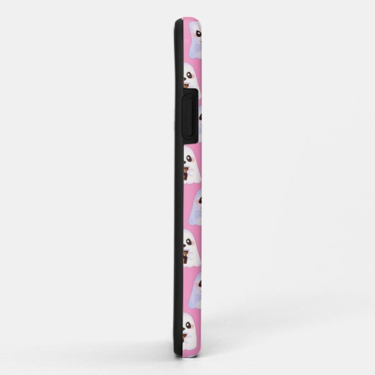 Spooky Geist mit Icchaffee Case-Mate iPhone Hülle (Hinten/Rechts)