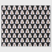 Spooky Geist mit Icchaffee Geschenkpapier (Flach)