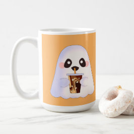 Spooky Geist mit Icchaffee Kaffeetasse
