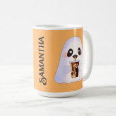 Spooky Geist mit Icchaffee Kaffeetasse (VorderseiteRechts)