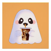 Spooky Geist mit Icchaffee Poster (Vorderseite)