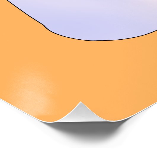 Spooky Geist mit Icchaffee Poster (Ecke)