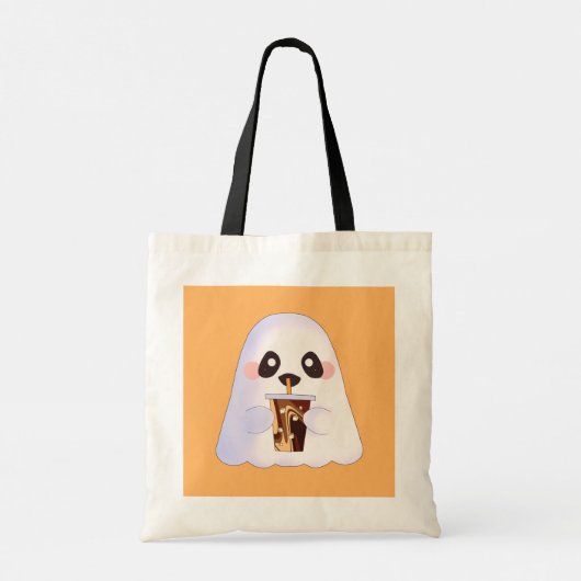 Spooky Geist mit Icchaffee Tragetasche (Rückseite)