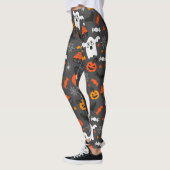 Spooky Geister und Kürbis Leggings (Links)