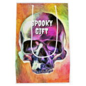 Spooky Geschenk. Mittlere Geschenktüte (Rückseite)