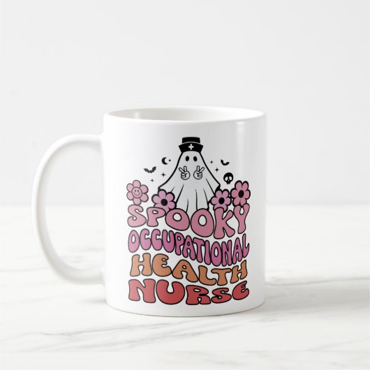 Spooky Gesundheit Krankenschwester Frauen Kaffeetasse (Links)