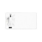 Spooky Ghost Adressaufkleber (Vorne)