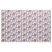 Spooky Ghost auf Lila Halloween-Muster Stoff (Yard (91,4 cm))