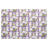 Spooky Ghost auf Lila Halloween-Muster Stoff (Fat Quarter (45,7 x 55,9 cm))
