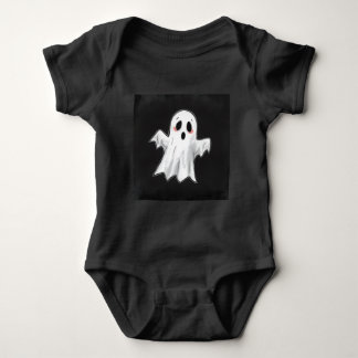 Spooky Ghost Baby Strampler