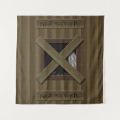 Spooky Ghost Boo Halloween Backdrop Props Wandteppich (Vorderseite)