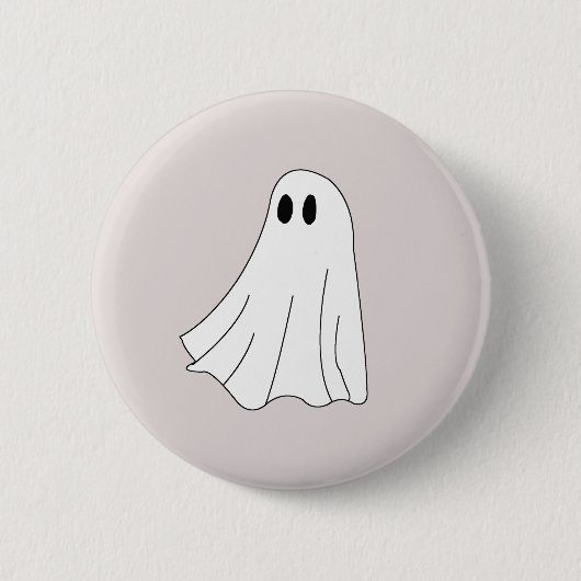 Spooky Ghost Button (Vorderseite)