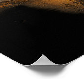 Spooky Ghost Campfire Nachtwald Kunst - Halloween Poster (Ecke)