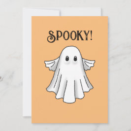Spooky Ghost Card Einladung