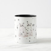 Spooky Ghost Cat Tasse "Punk Stars" (Zentrum)