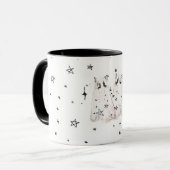 Spooky Ghost Cat Tasse "Punk Stars" (Vorderseite Links)